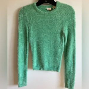 Levi’s Faux Fur Fitted Sweater